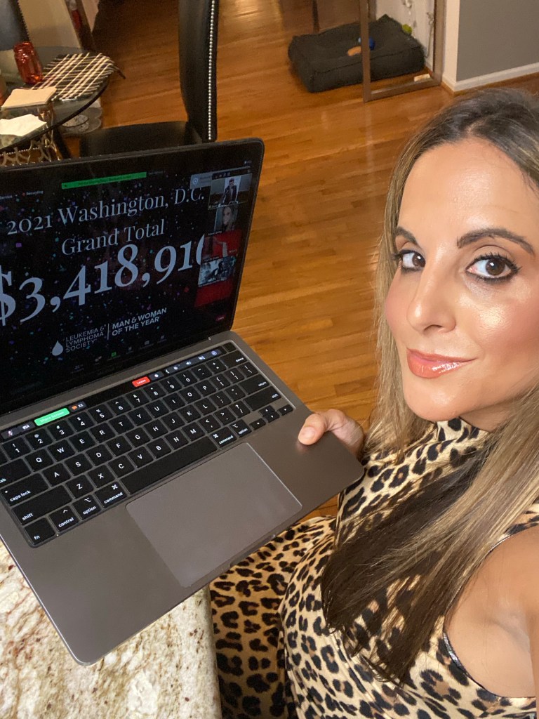 Allyson Spring, 2021, Fundraising, LLS